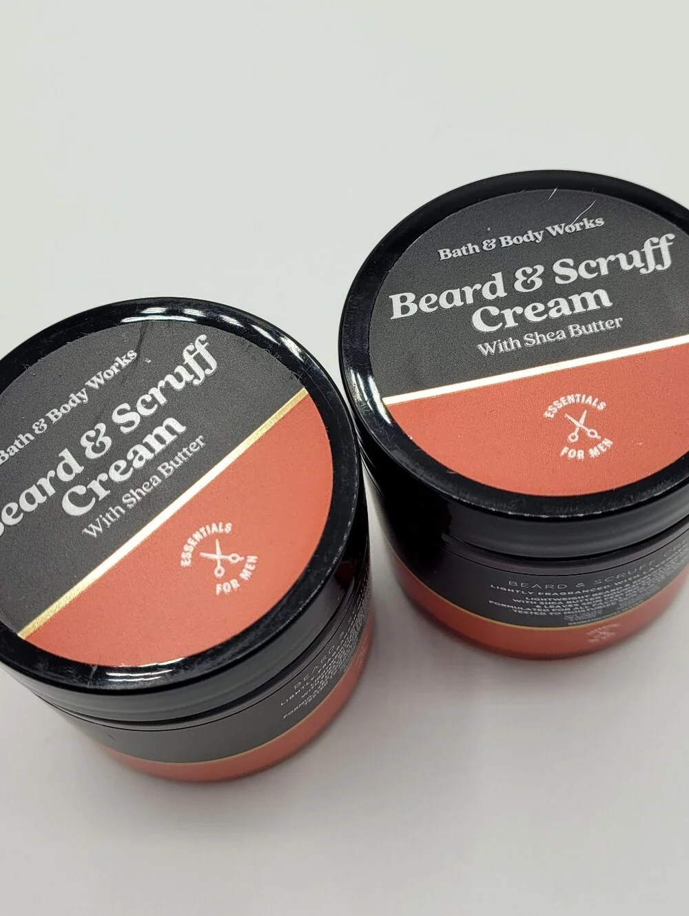 Bath & Body Works Beard & Scruff Cream Lavender & Sage Shea Butter Men (2 Pack)